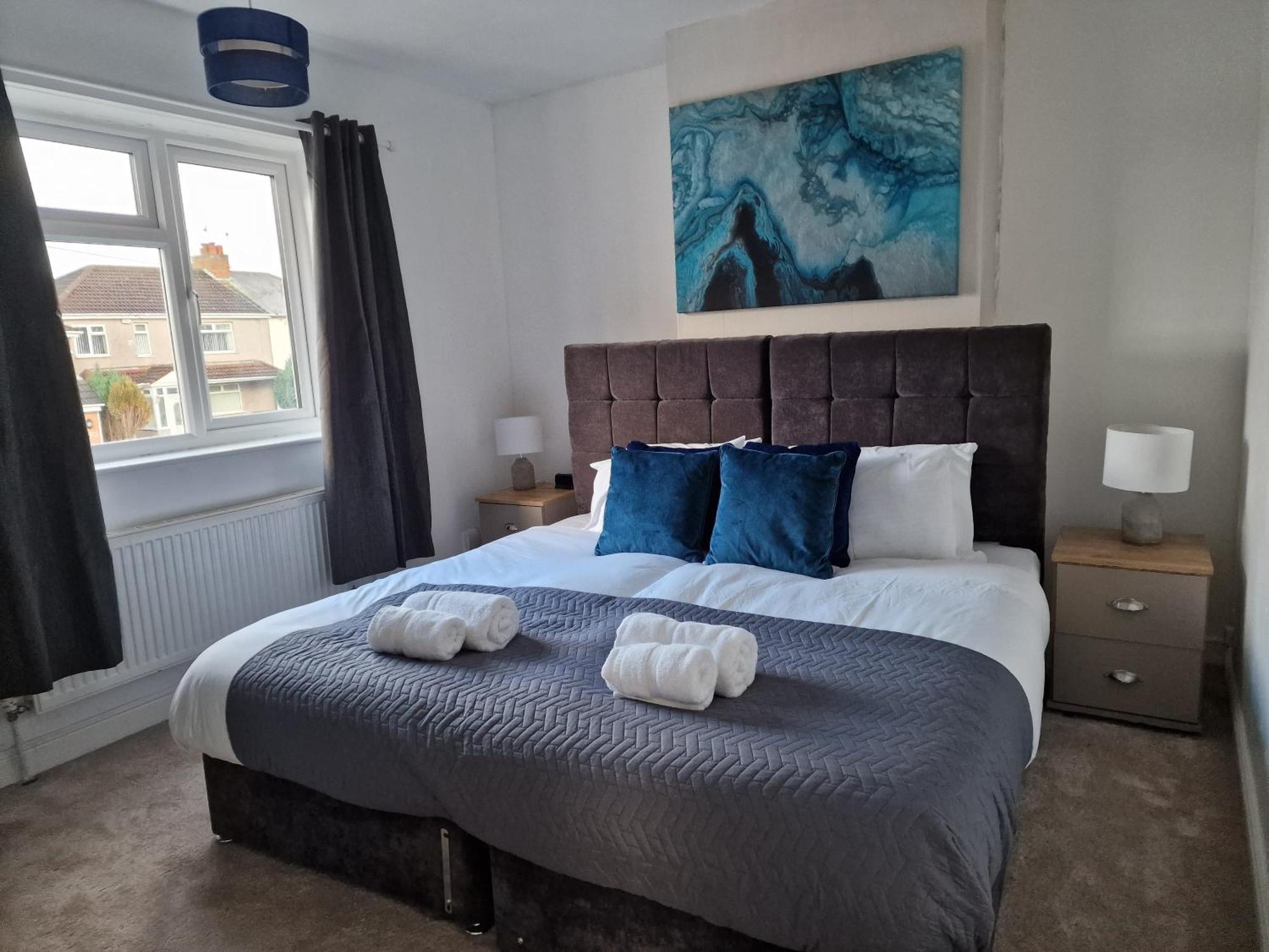 Вилла Modern 4-Bed House With Garden & Parking Ковентри Экстерьер фото